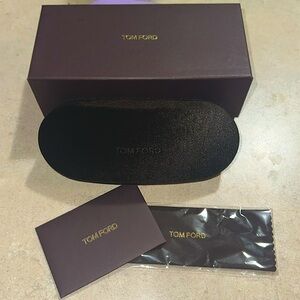 Rare Brand New Black velvet Tom ford sunglasses case